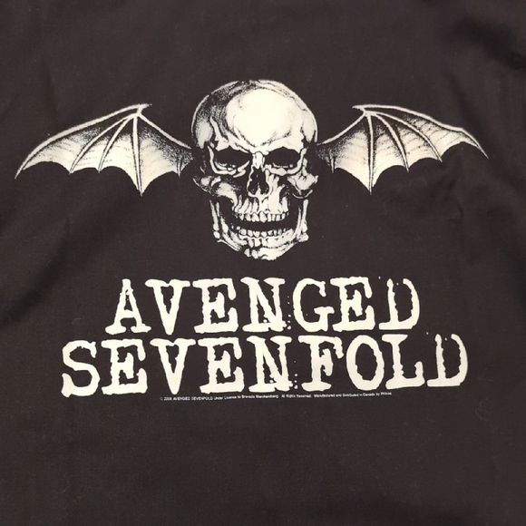 Vintage 2006 Avenged Sevenfold Black Jacket - Picture 4 of 7